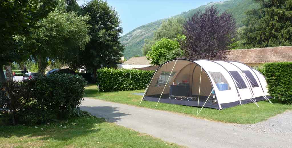 emplacement camping tente Bagnères de Luchon